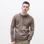 Long-sleeved Knit Sweater