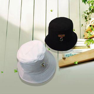 Metal 5 Charm Bucket Hat