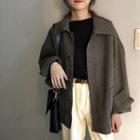 Woolen Plain Jacket