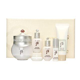 The History Of Whoo - Gongjinhyang Seol Radiant White Moisture Cream Special Set 6 Pcs