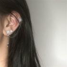 Star Chained Earring 1 Pc - As Figure - One Size