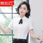 Short-sleeve Shirt / Mini Sheath Skirt / Set