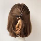 Leopard Print Cube Lace Bow Hair Tie As Shown In Figure - One Size