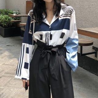 Print Shirt / Harem Pants
