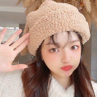 Rabbit Ear Chenille Hat