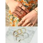 3 Band Rings Set