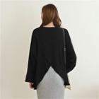 Wrap-back Oversize T-shirt