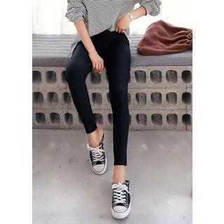 Plus Size Back-pocket Jeggings