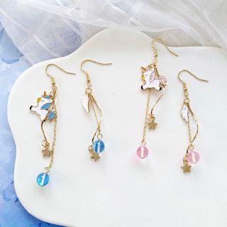 Non-matching Unicorn Dangle Earring
