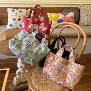 Ribbon Print Lunch Bag