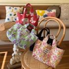 Ribbon Print Lunch Bag