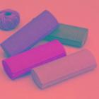 Linen Cotton Eyeglasses Case