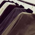 Mock-neck Velvet Long-sleeve Top