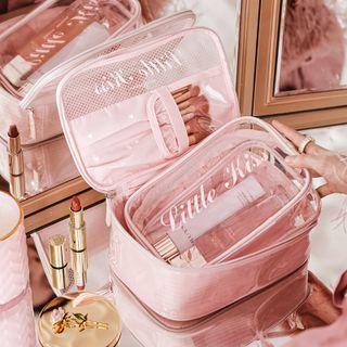 Lettering Makeup Bag / Inset Bag / Set