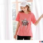 Lettering Star Short-sleeve T-shirt