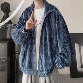 Tie-dye Oversize Zip Jacket