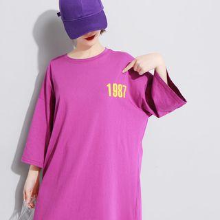 Numbering 3/4-sleeve T-shirt