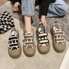 Contrast Trim Adhesive Tab Shoes