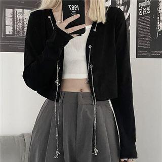 Butterfly Chain Open Front Jacket