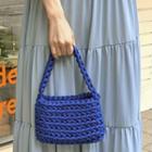 Colored Knit Hand Bag