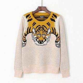 Tiger Knit Top