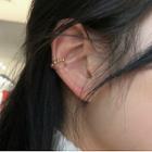Bead Ear Cuff 1 Pc - Gold - One Size