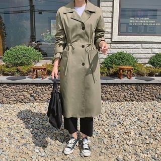 [lovb] Drawcord-waist Mac Coat