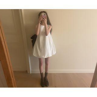 Sleeveless Mini Bubble Dress