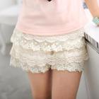 Tiered Lace Shorts