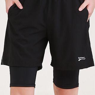 Leggings Inset Shorts