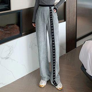 Hook And Eye Wide-leg Pants
