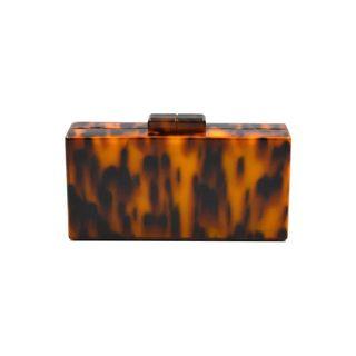 Leopard Box Clutch