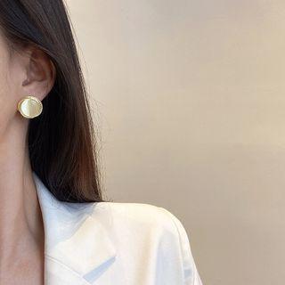 Gemstone Drop Earring 1 Pair - E4230 - Gold - One Size