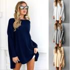 Puff Sleeve Loose-fit Tunic