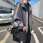 Loose-fit Striped Hooded Jacket