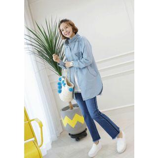 Collared Lace-detailed Jacket