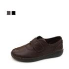 Genuine Leather Self-fastening Loafers