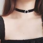 Rhinestone Buckled Choker