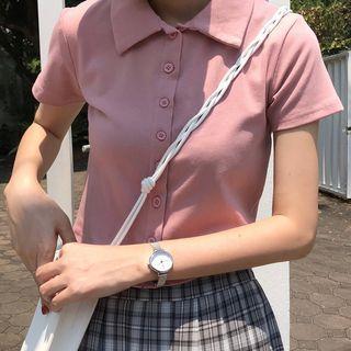 Polo Short-sleeve Plain Top