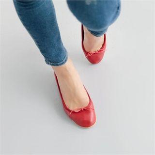 Beribboned Ballet Pumps