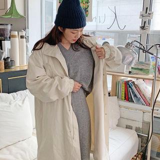 High-neck Fleece-lined Parka