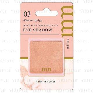 Beauty World - Milico Eye Shadow 03 Secret Beige 2.4g