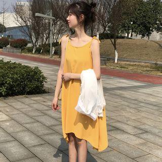 Spaghetti Strap Asymmetrical Dress