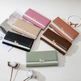 Argyle Trifold Long Wallet