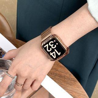 Stainless Steel Apple Watch Strap / Protection Case / Set