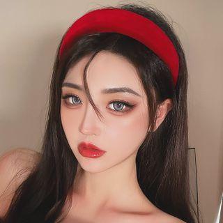Plain Headband Red - One Size