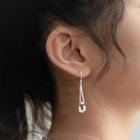 Beaded Chain Drop Earring
