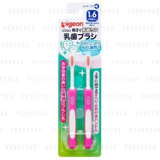 Pigeon - Teeth Brush Stage 4 (pink) 2 Pcs
