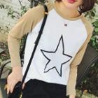 Raglan Star Long-sleeve T-shirt