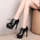 High-heel Lace-up Shoes